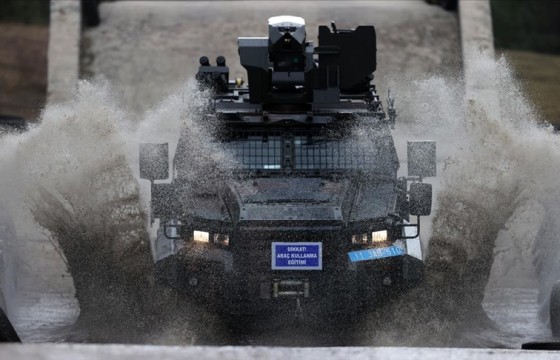 Defansif sürüş parkuru ve zırhlı araç